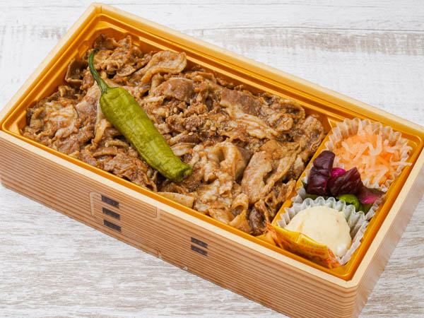 ふたごのイベリコ豚重弁当