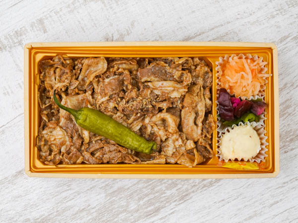 ふたごのイベリコ豚重弁当