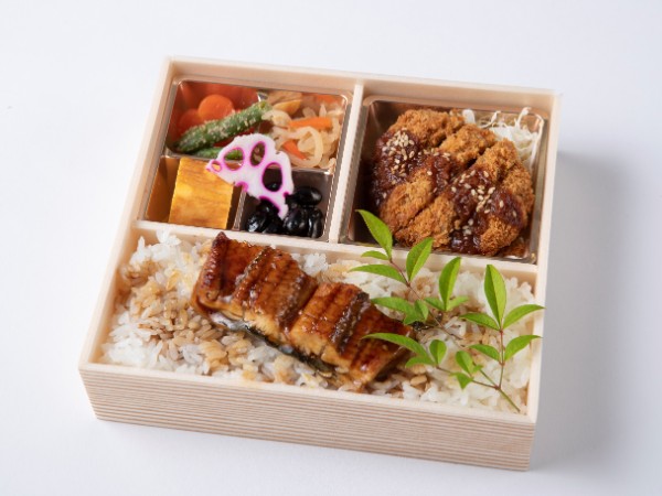 自家製ダレの味噌カツと鰻重御膳