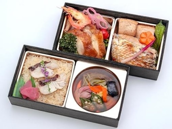 えびす箱 鯛めしと真鯛の煮付＆季節のお蕎麦