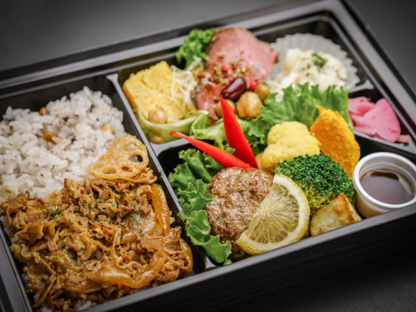 A4和牛肉めし＆和牛ハンバーグ 柑橘レモンソース