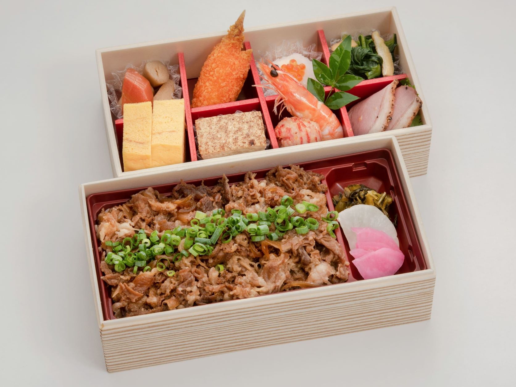 よしむら 和牛のすき焼飯の二段重