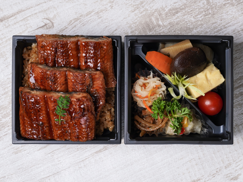 彩り二段御膳 ～特上うな重～