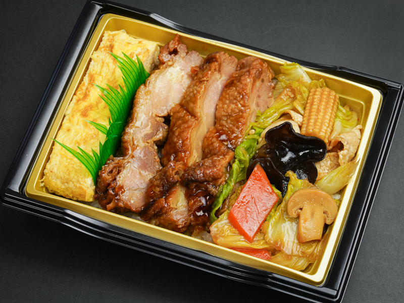 やわらか煮込み鶏重