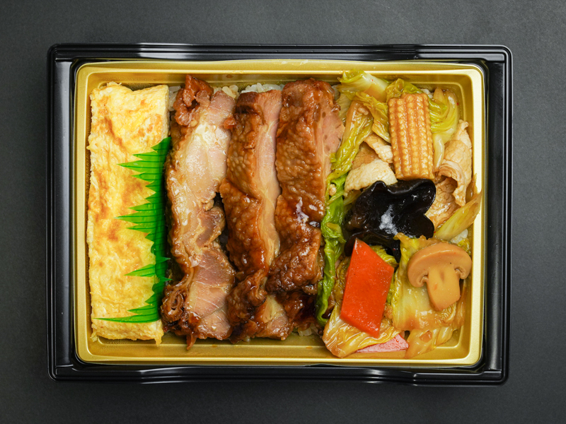 やわらか煮込み鶏重