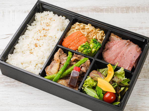 牛カルビ＆ローストビーフ御膳