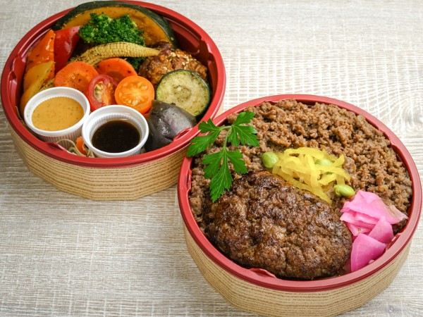 自家製うまみハンバーグ二段BENTO