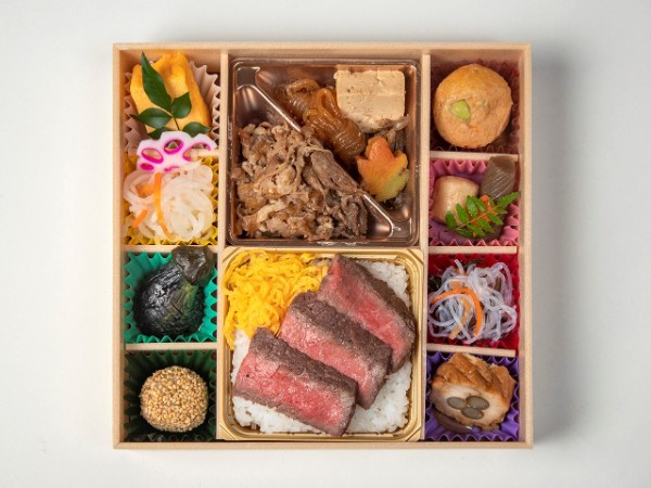 牛ステーキご飯の和菜ご膳～黒毛和牛すき焼き～