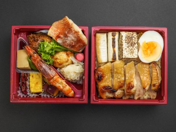 （新）かしわのすき焼重 二段弁当