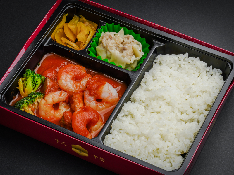 海老のチリソース弁当