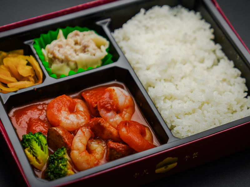 海老のチリソース弁当