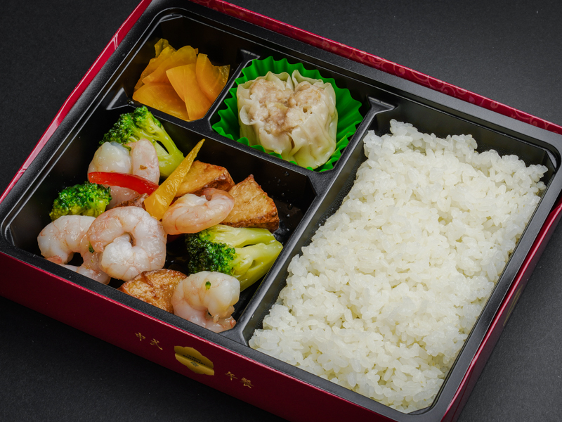 海老のXO醤炒め弁当