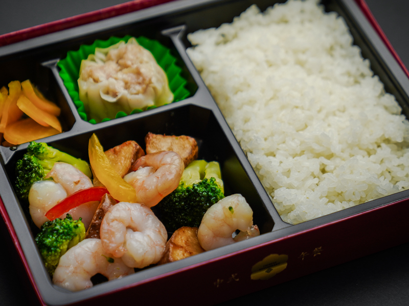 海老のXO醤炒め弁当