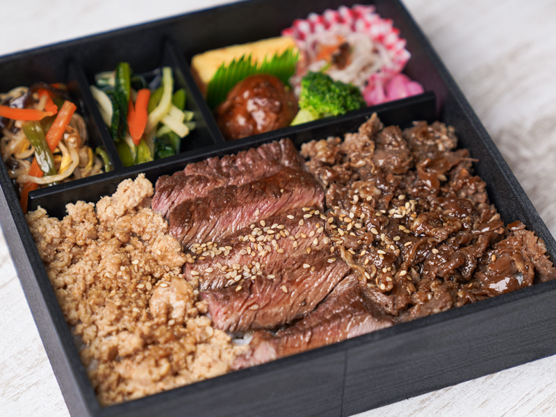 炭火焼肉たむら 3種の焼肉弁当