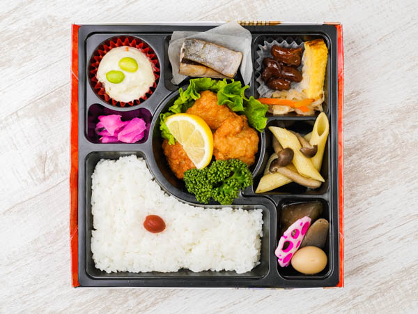 選べるご飯の和風から揚げ彩り弁当