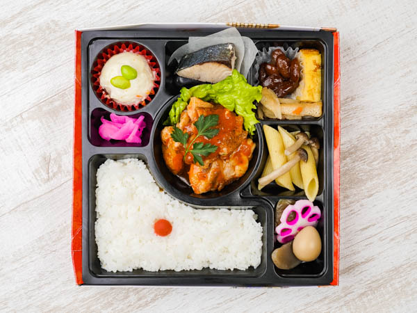 選べるご飯の若鶏サルサソース彩り弁当
