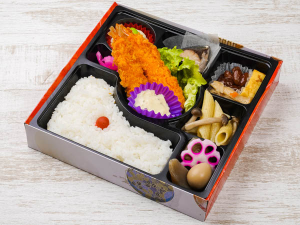選べるご飯のえびフライ彩り弁当
