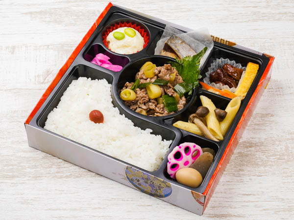 選べるご飯のすき焼き彩り弁当