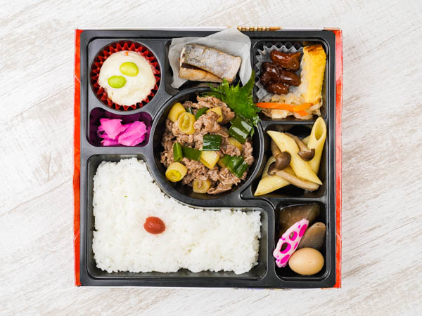 選べるご飯のすき焼き彩り弁当