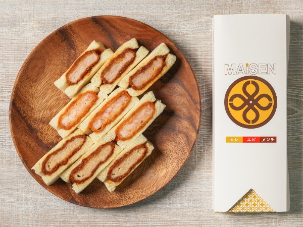 ミックスサンド（ヒレ・エビ・メンチ）